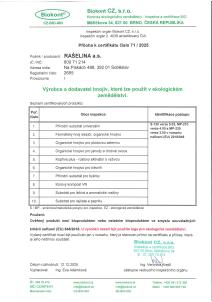 2025 Certifikat Biokont CZ Stranka 2